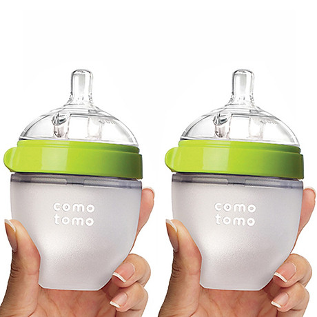 BÌNH SỮA COMOTOMO 150ML BÉ TRAI ( BÌNH LẺ TÁCH TỪ SET )