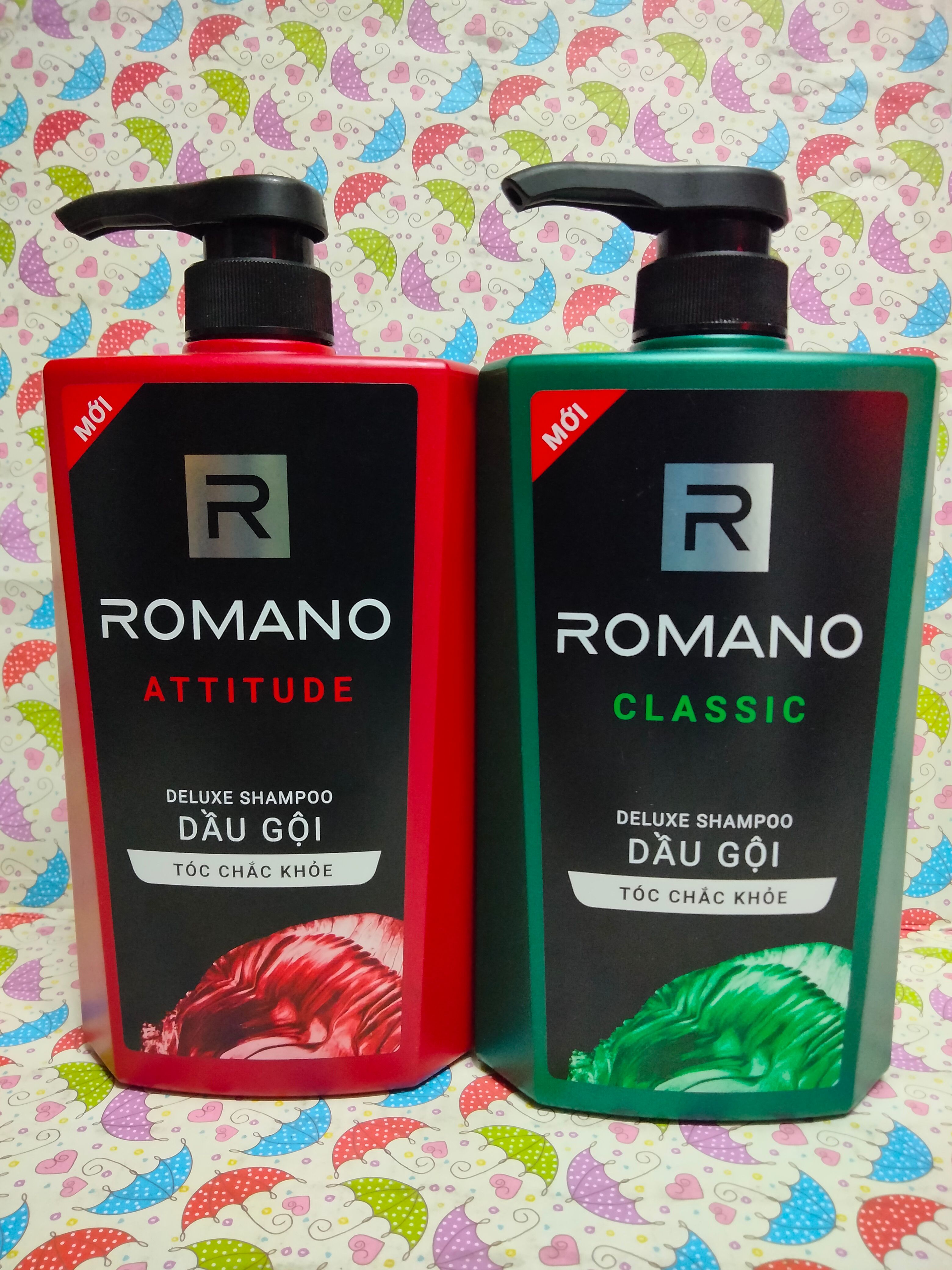 Dầu gội Romano vòi 650ml