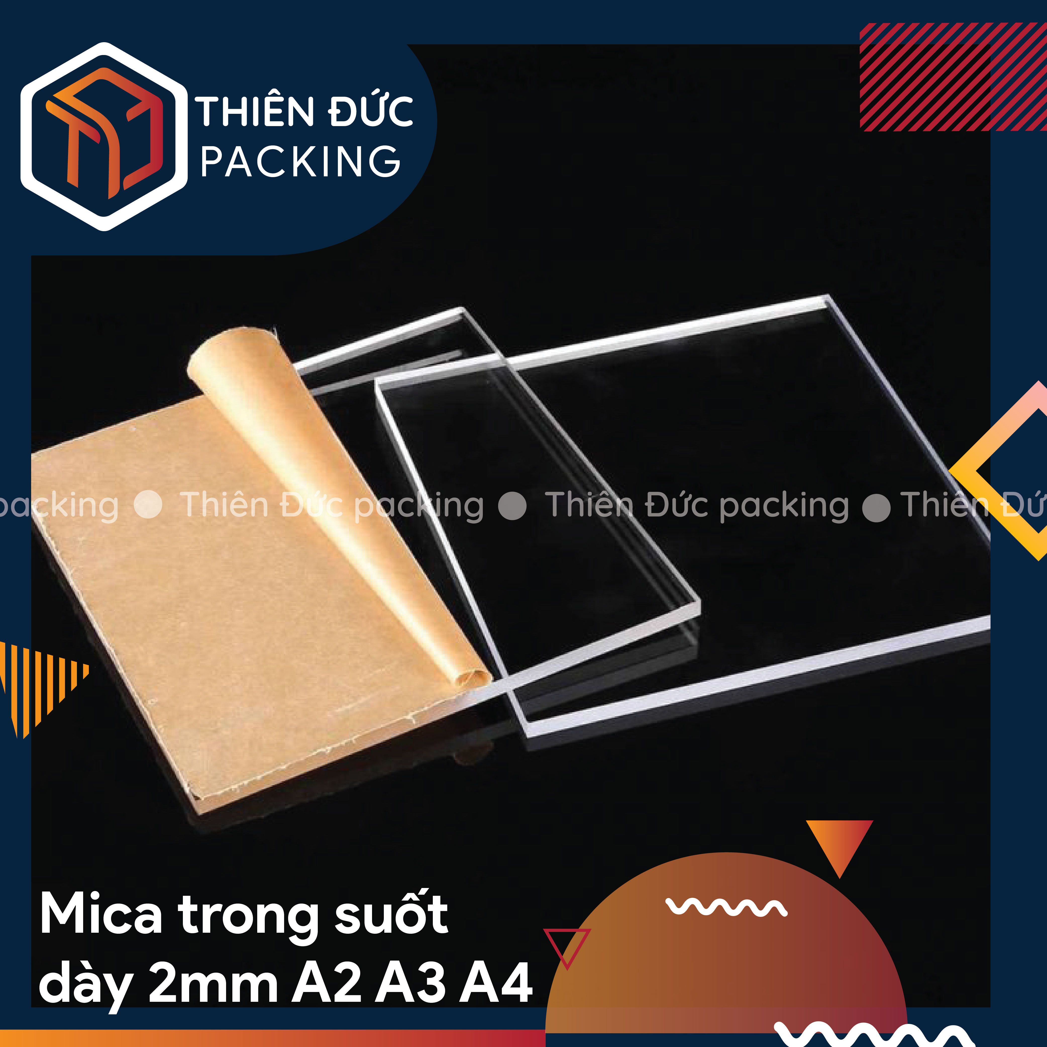Tấm nhựa mica trong suốt A2 40x60cm dày 1.3mm, 1.7mm, 2mm, 2.7mm, 3mm