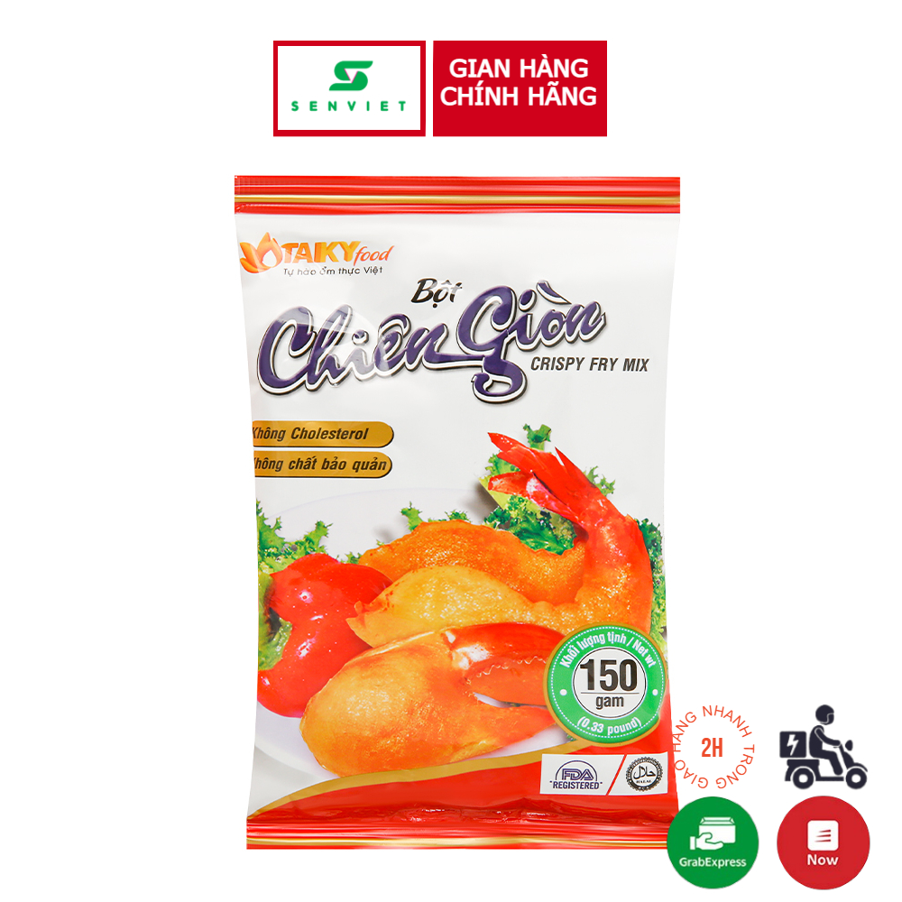 BỘT CHIÊN GIÒN TÀI KÝ 150GR - ĐỎ