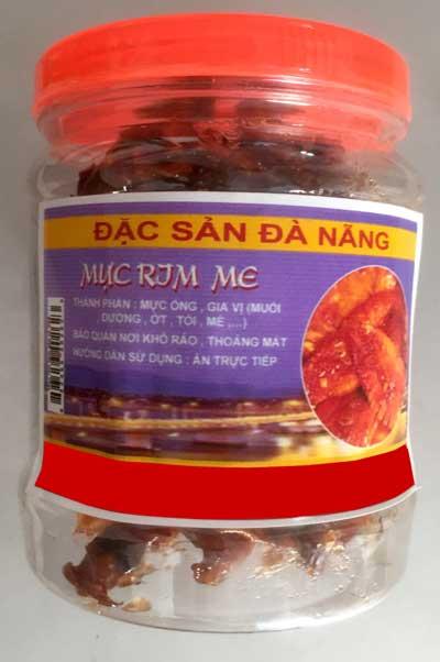 Mực rim me - món ăn vặt hấp dẫn , ăn là ghiền