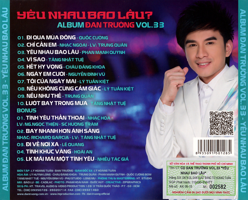 Bộ 04Cd Đan Trường Vol 32-35