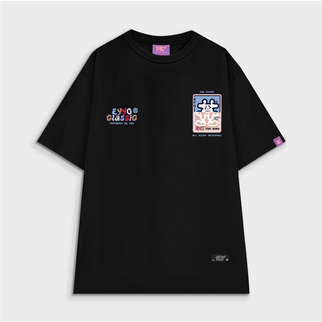 luck Áo thun 8YO Retro Classic Tee ver2.0 - Đen