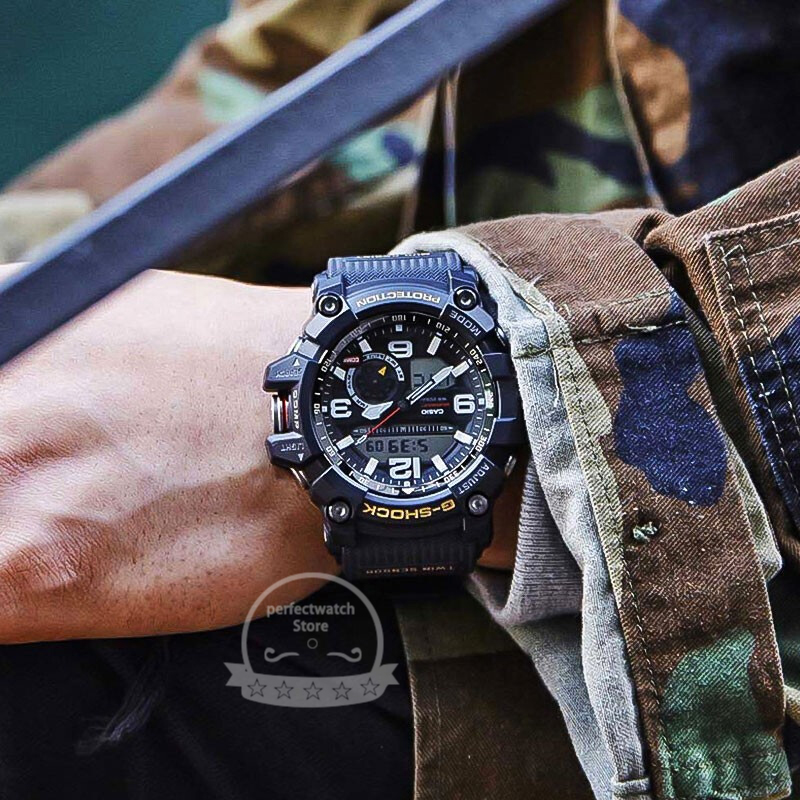 Đồng Hồ Nam G-SHOCK MUDMASTER GG-1000-1A Hai Màn Hình Hiển Thị Kỹ Thuật Số không thấm nước Đồng Hồ Thế Thao Nam - Bảo hành 2 năm - Pin trọn đời