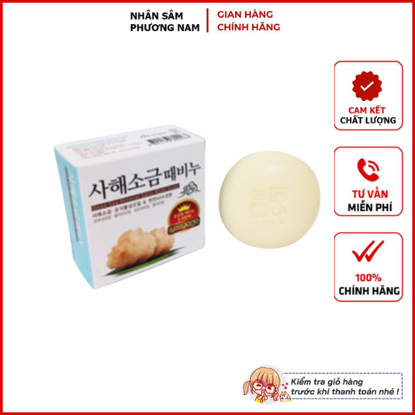 Xà phòng muối biển Hàn Quốc - tẩy tế bào chết