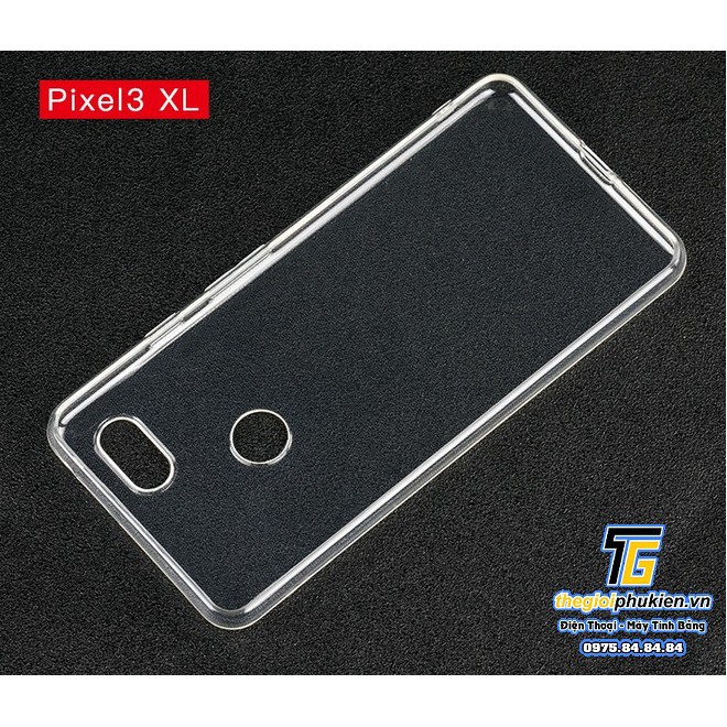 Ốp lưng silicon dẻo trong siêu mỏng 0.5 mm Google Pixel 3XL