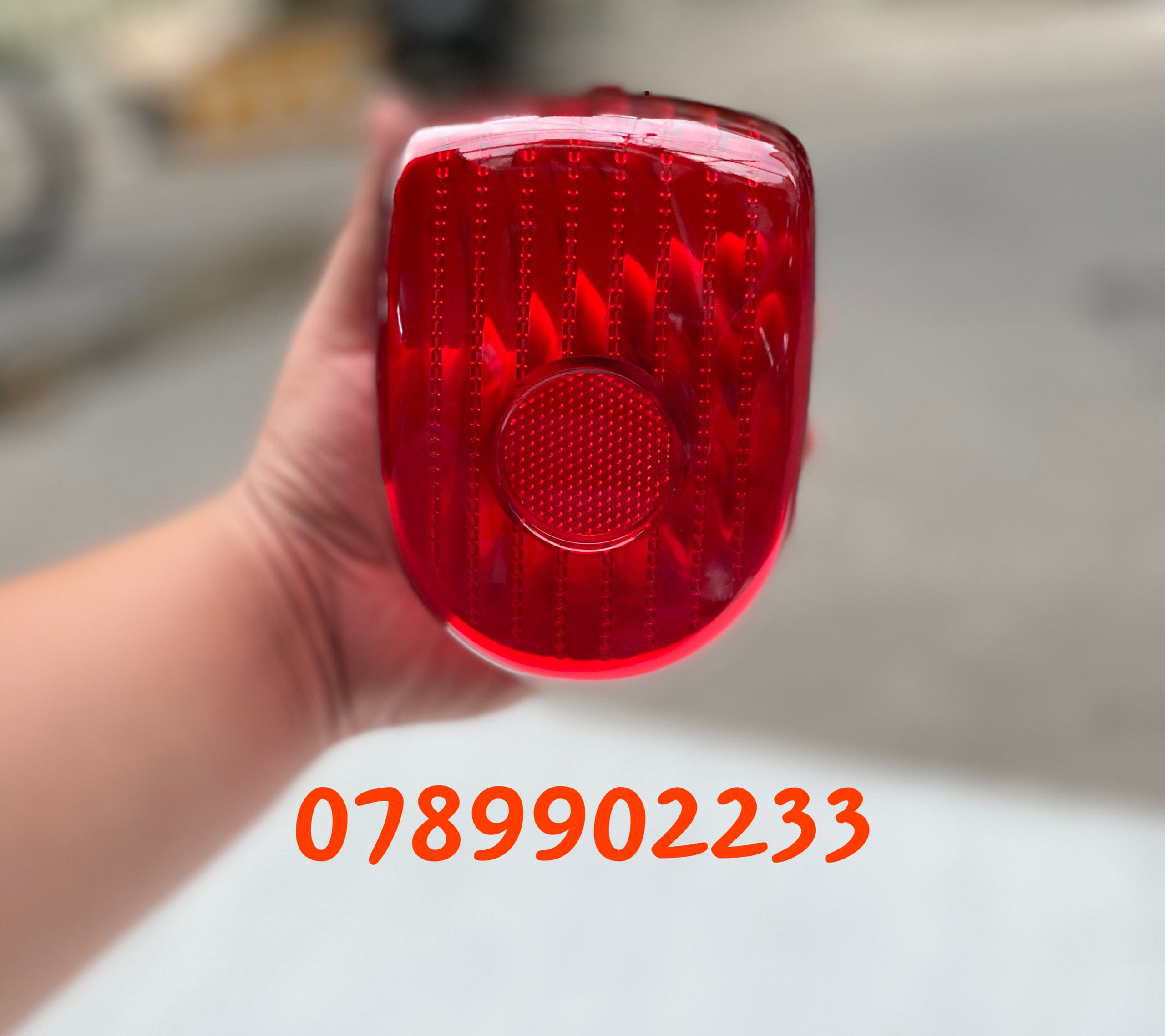 Chụp đèn lái xe cub mới