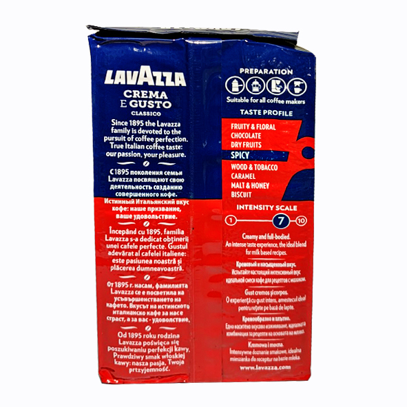 [Genuine Product] Crema E Gusto Lavazza Coffee - Ground Coffee (250g Pack)
