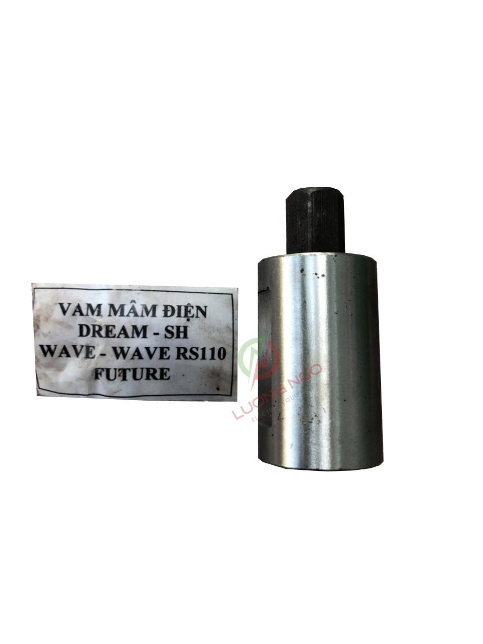 Vam mâm điện xe máy đa năng