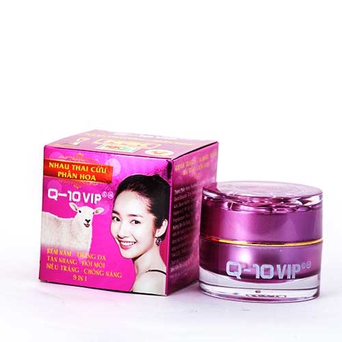 Kem nám trắng da tàn nhang đồi mồi dưỡng ẩm chống nắng Q-10 Phấn Hoa