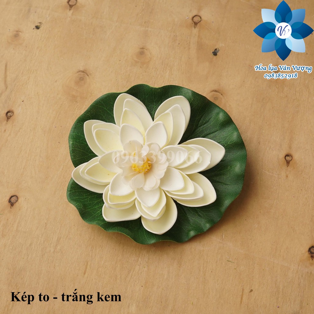 Hoa Giả 🌺FREESHIP🌺 Hoa Sen Thả Nước 16cm