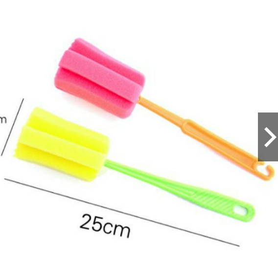 Cọ Rửa Ly Mút Xốp 7 màu