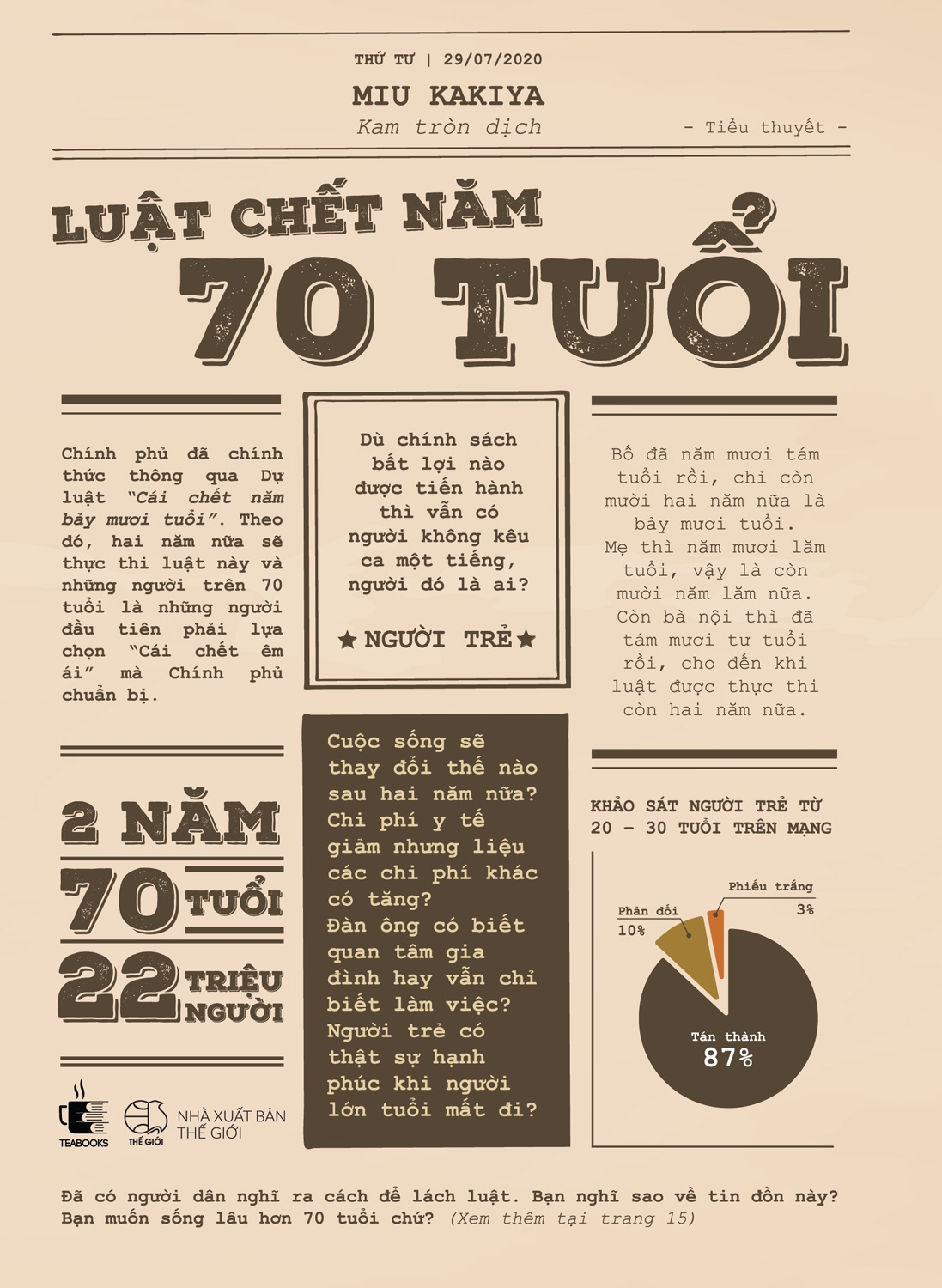 Fahasa - Luật Chết Năm 70 Tuổi