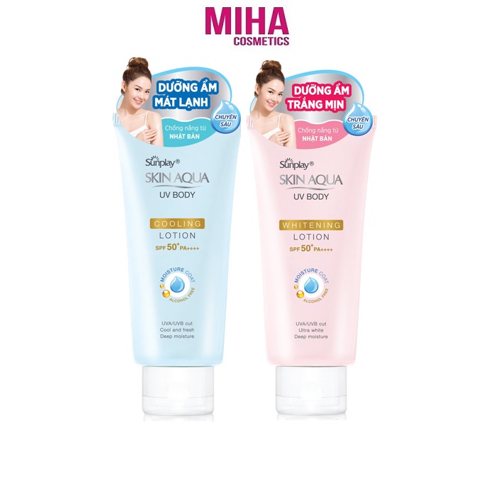 Kem Chống Nắng Dưỡng Thể Sunplay Skin Aqua UV Body Lotion SPF50+ PA++++ 150g