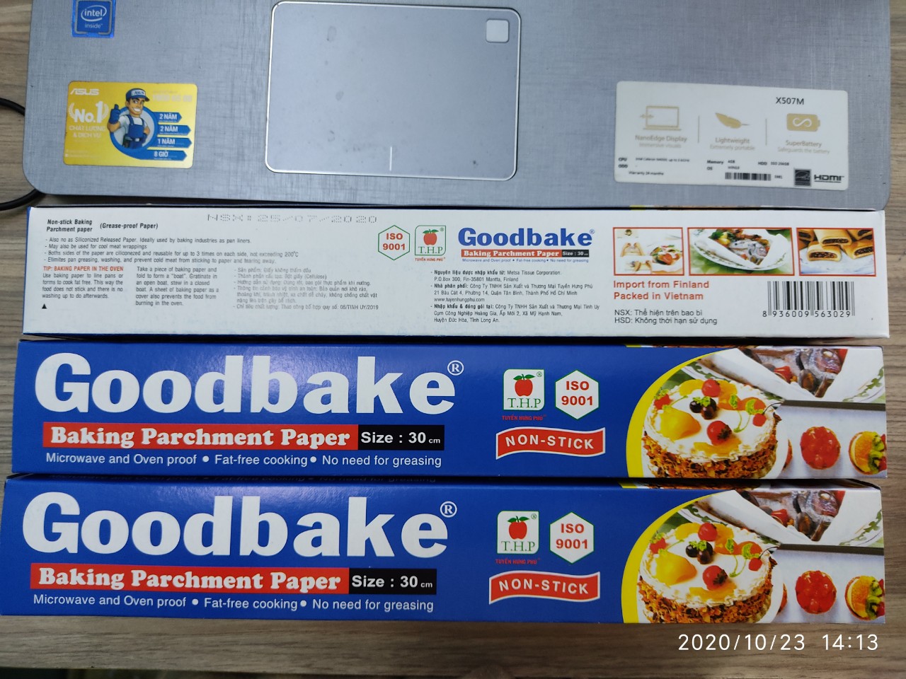 COMBO 3 GIẤY KHÔNG THẤM DẦU 30 CM x 5 M  GOOGBAKE