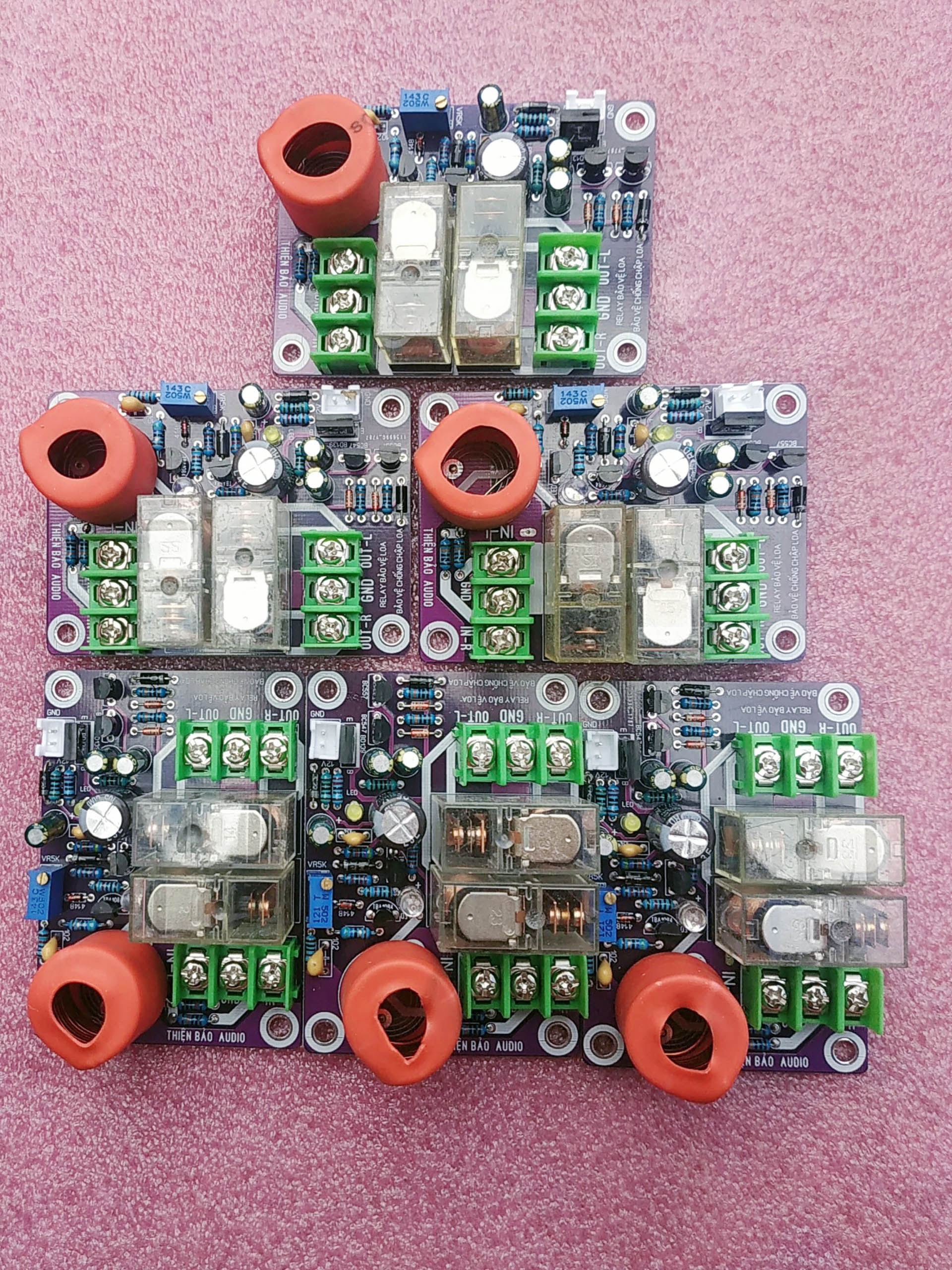 MẠCH BẢO VỆ LOA - BẢO VỆ CHỐNG CHẠM LOA 12V