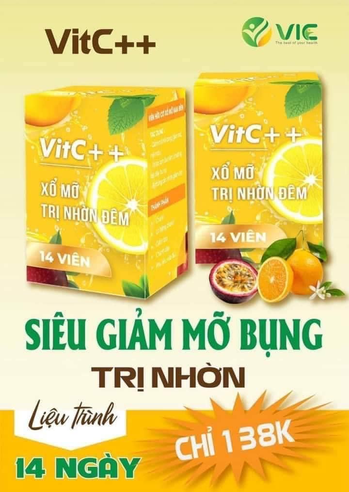 VitC + + viên xổ mỡ thải độc