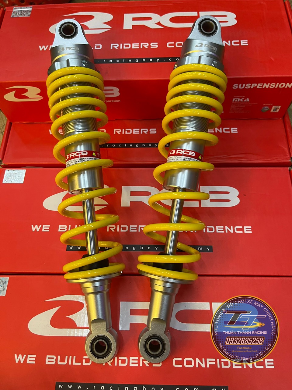 Phuộc sau wave / future / dream hiệu racing boy mẫu c - rcb