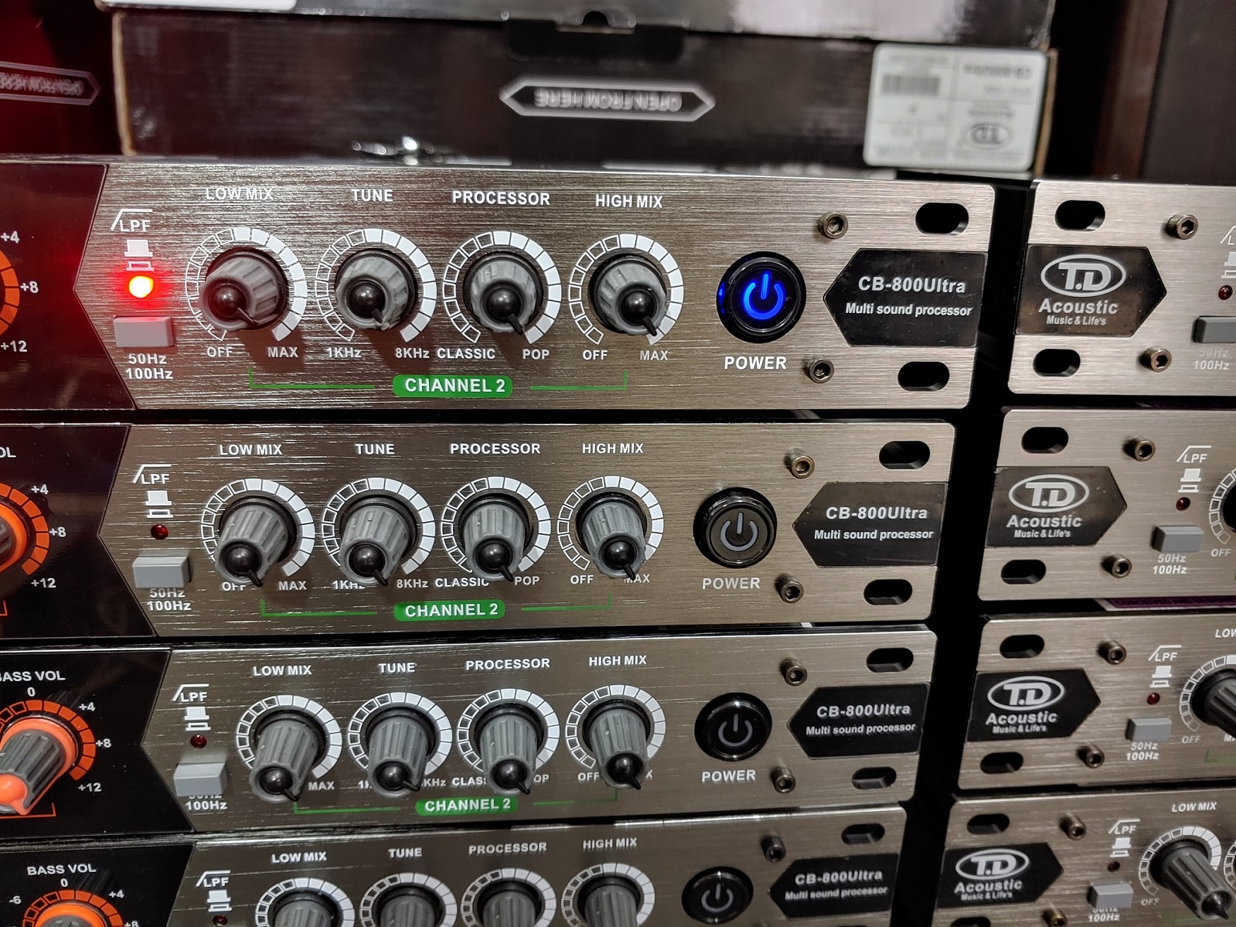 Nâng tiếng TDacoustic CB800 Ultra hàng mới