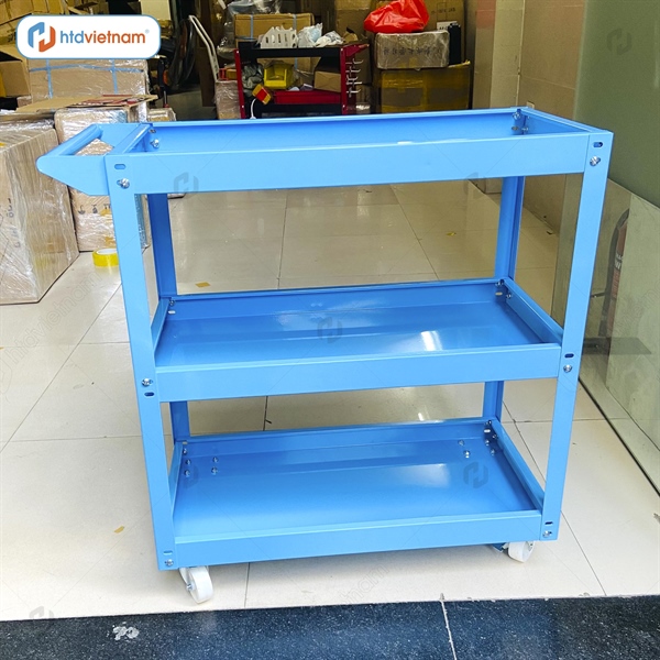 XE ĐẨY ĐỒ NGHỀ ĐA NĂNG 3 TẦNG HTD-08
