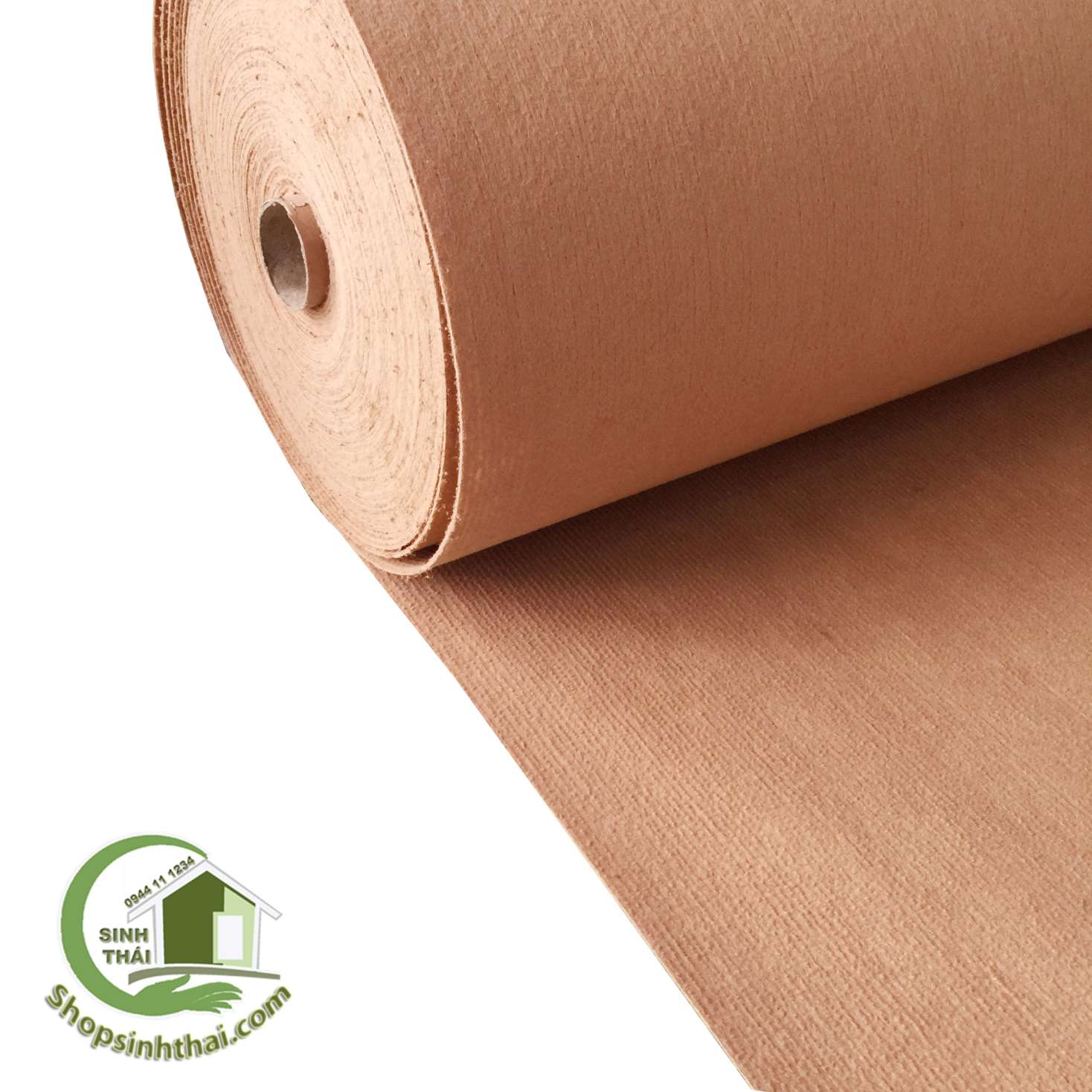 Thảm nỉ lót trải sàn màu kem - 1m²