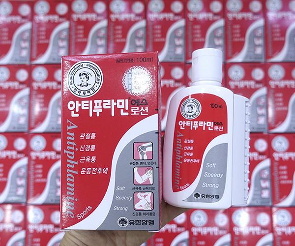 [HCM]Dầu nóng xoa bóp ANTIPHLAMINE Hàn Quốc 100ml