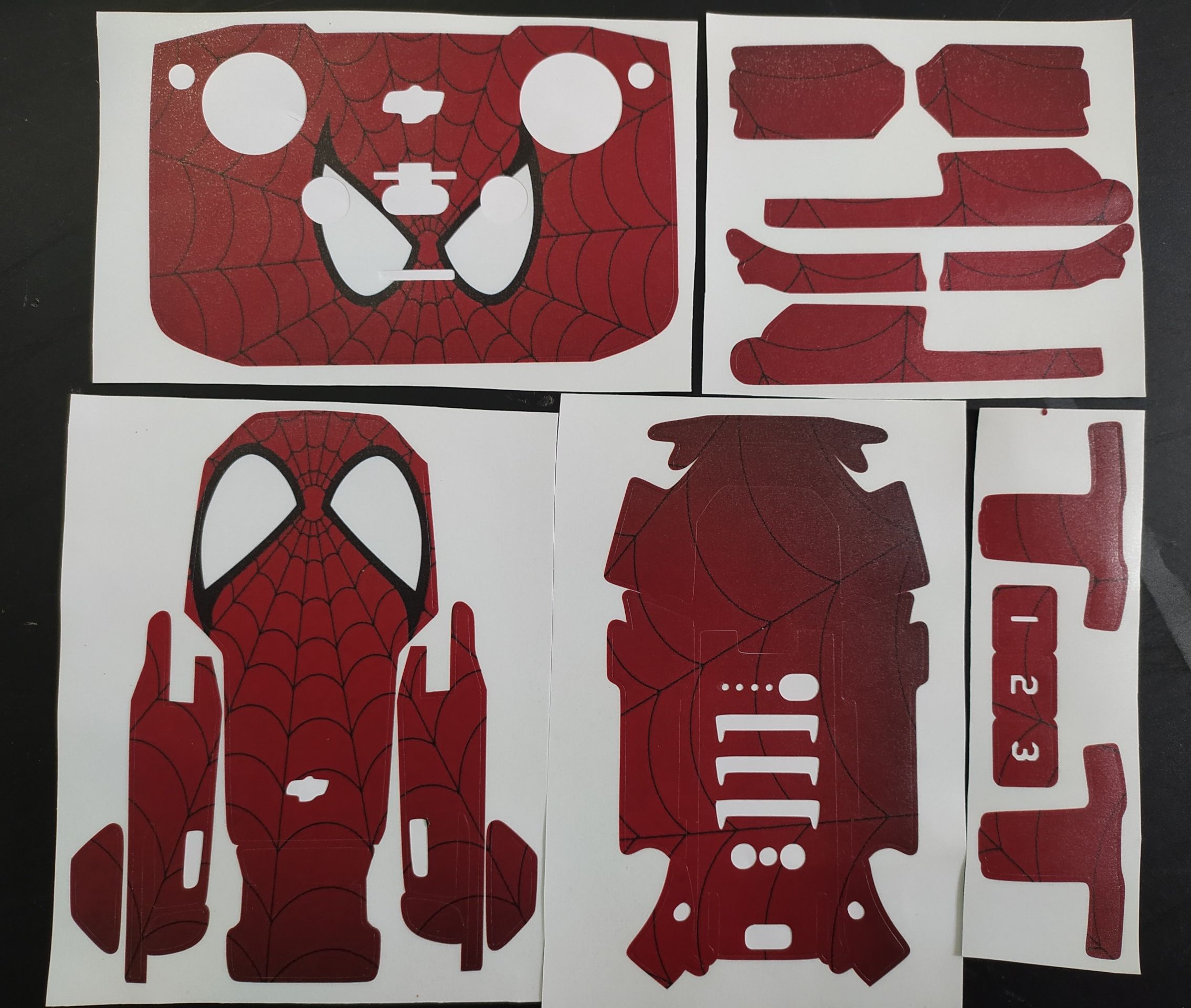 Skin Decal Dán Flycam Dji Mavic Mini 2 Nhền Nhện - Full Body Version Spider Man
