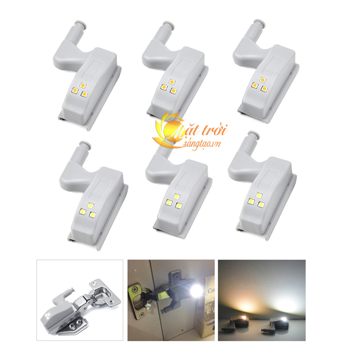 Đèn tự động lắp bản lề cánh tủ