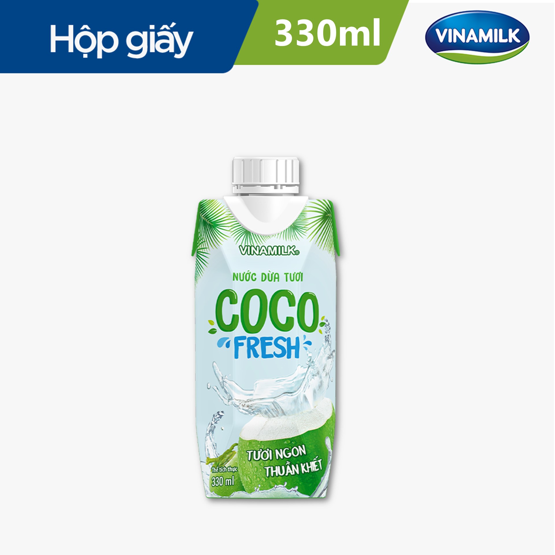 Thùng 24 hộp Nước dừa tươi Cocofresh 330ml