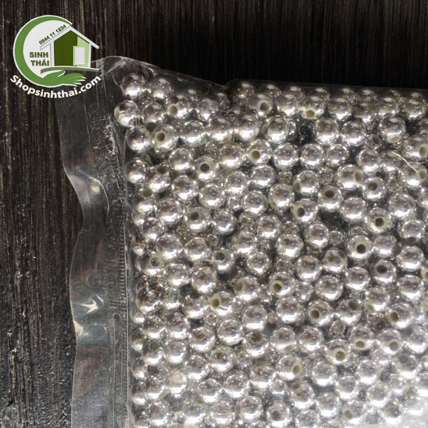 [HCM]Bịch hạt cườm đính áo làm đồ cột tóc làm vòng ( Kích thước bịch 8cm x 14cm ) - chọn màu