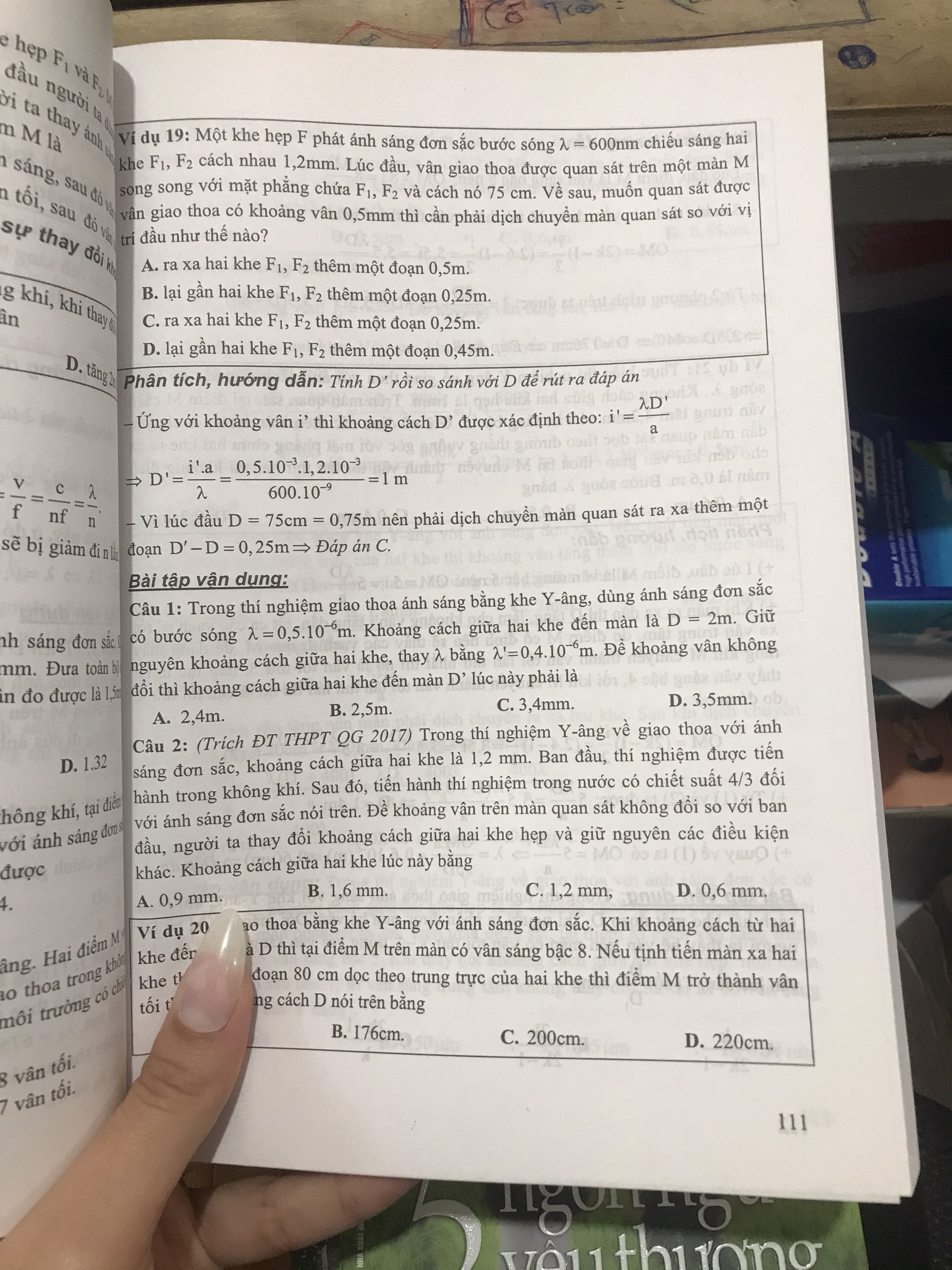 Cẩm nang ôn luyện thi THPT môn Vật lí tập 2