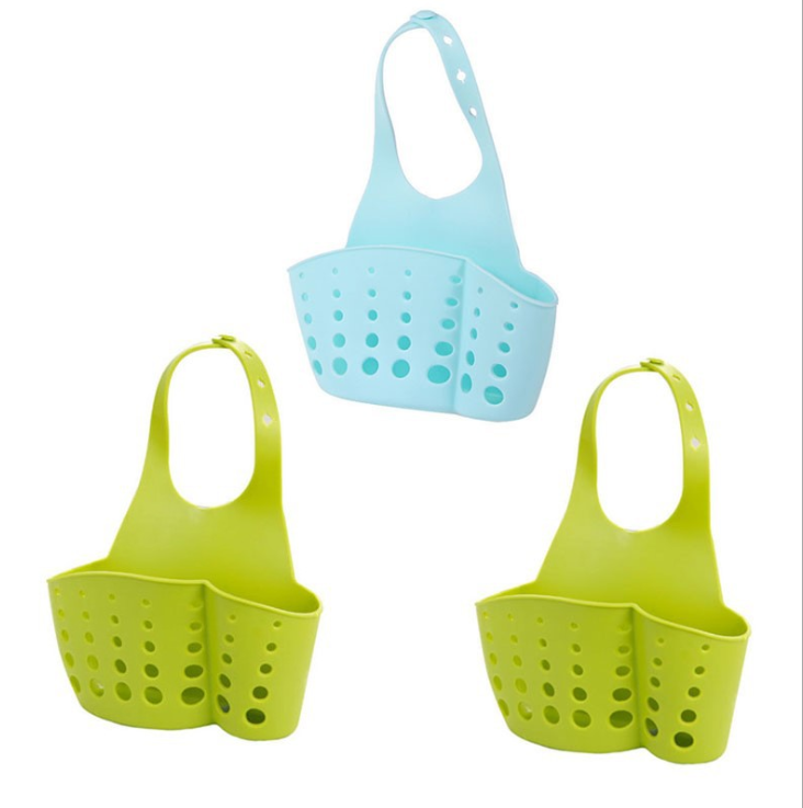 [HCM]Bộ 3 Giỏ treo bồn rửa chén - giỏ treo bồn rửa bát ( nhiều màu)