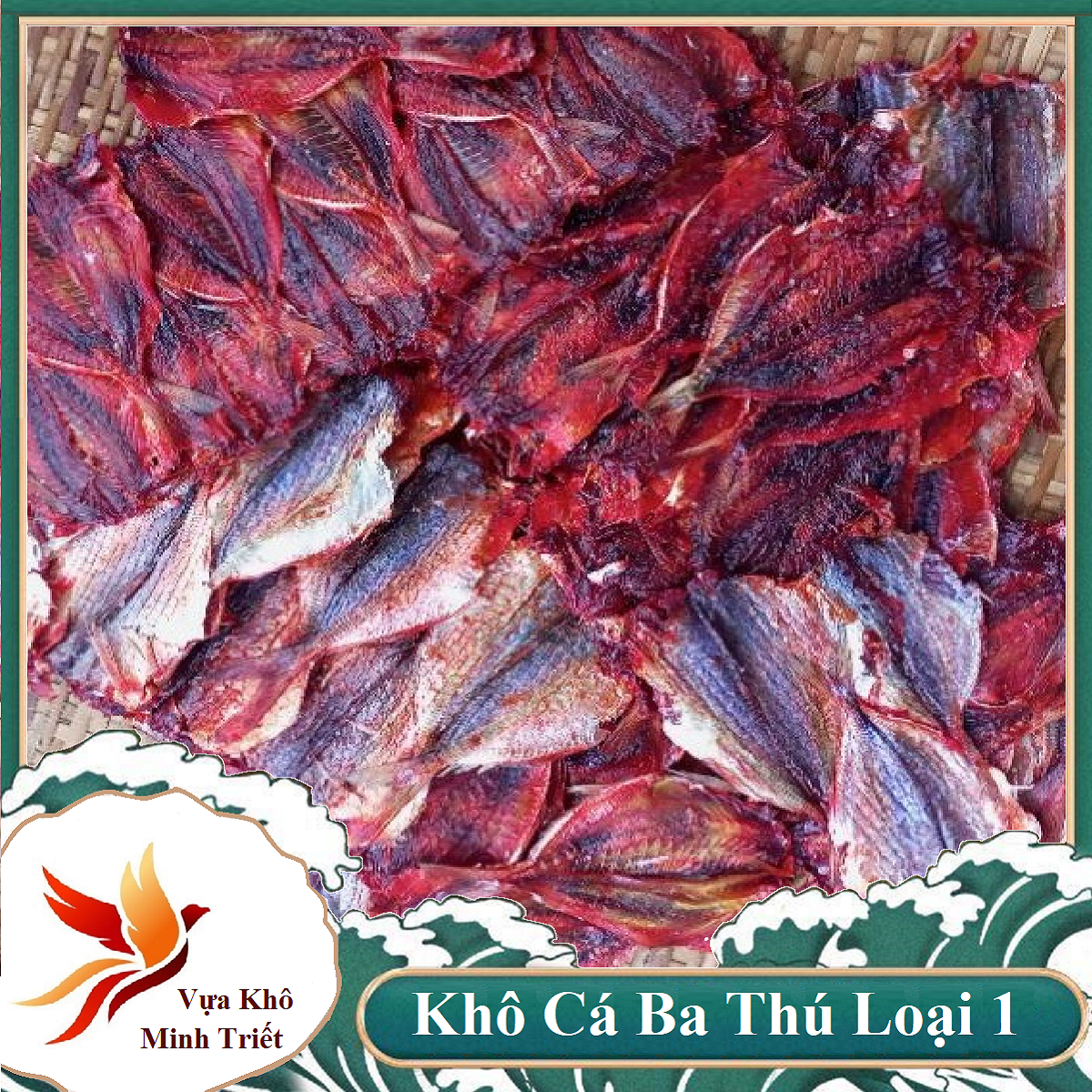 KHÔ CÁ BA THÚ ĐẶC SẢN MINH TRIẾT CÀ MAU 500GR- Vựa Khô Minh Triết