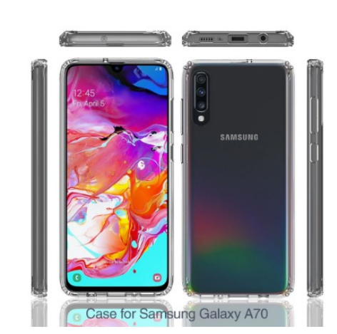 Ốp lưng silicon dẻo trong suốt Samsung A70