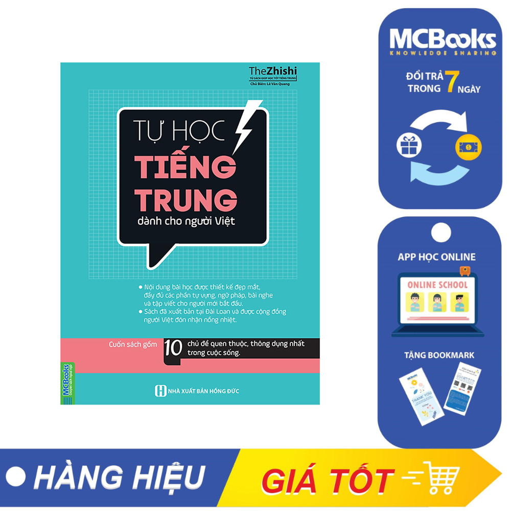 Sách - Tự học tiếng Trung dành cho người Việt - McBooks