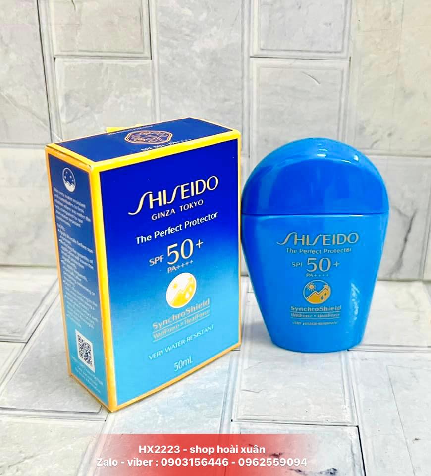Kem chống nắng dưỡng da shiseido spf50 + + + 50ml bảo vệ da - hx2223