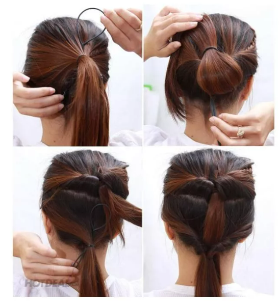Bộ 4 dụng cụ tạo kiểu tóc đa năng