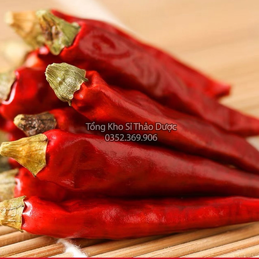 Ớt khô nguyên trái 1kg (nguyên liệu lẩu tứ xuyên, thơm, cay nồng)