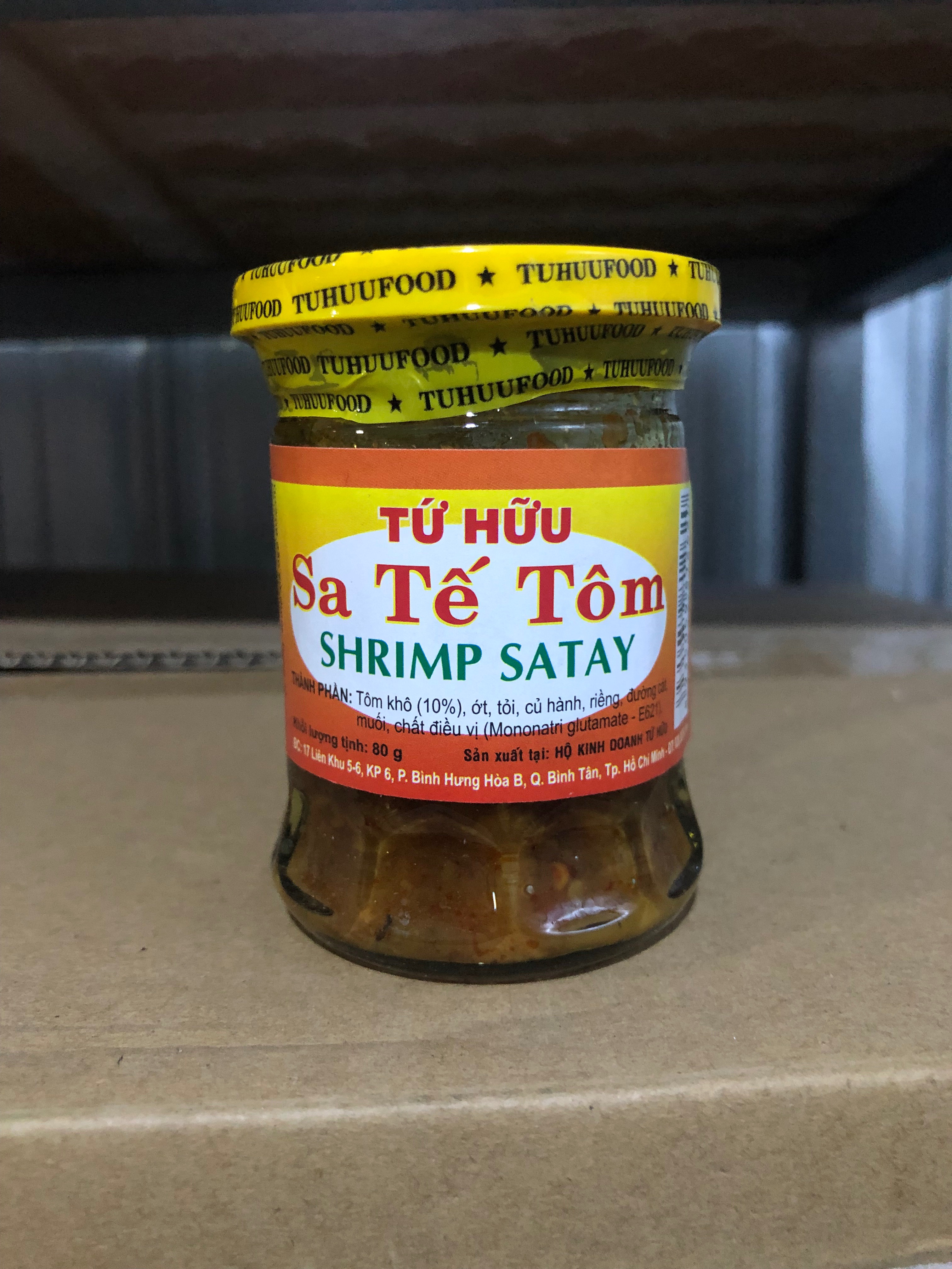 Sa tế Tôm Tứ Hữu (80g)