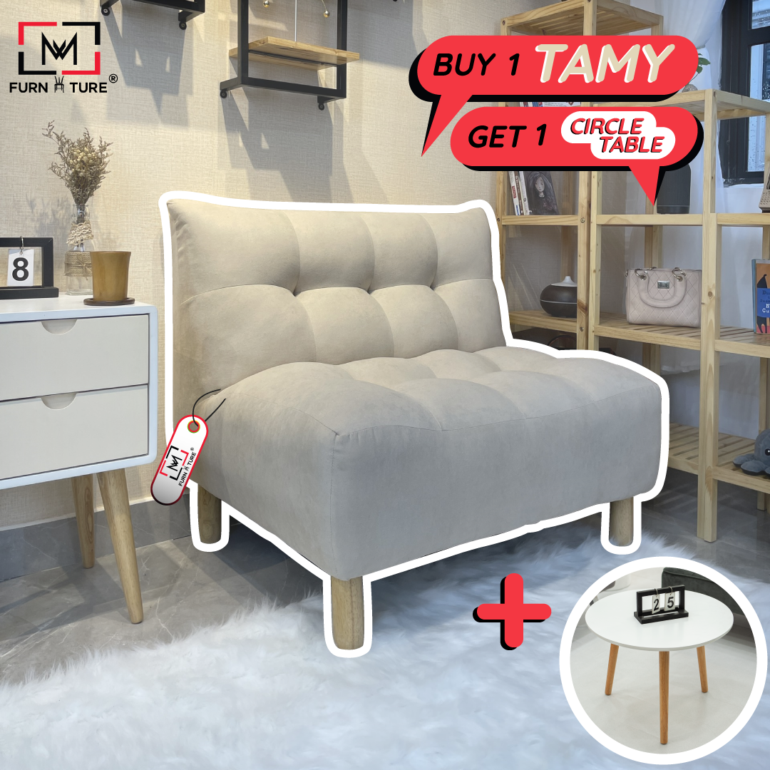 Sofa mini phong cách kiểu hàn phù hợp decor trang trí