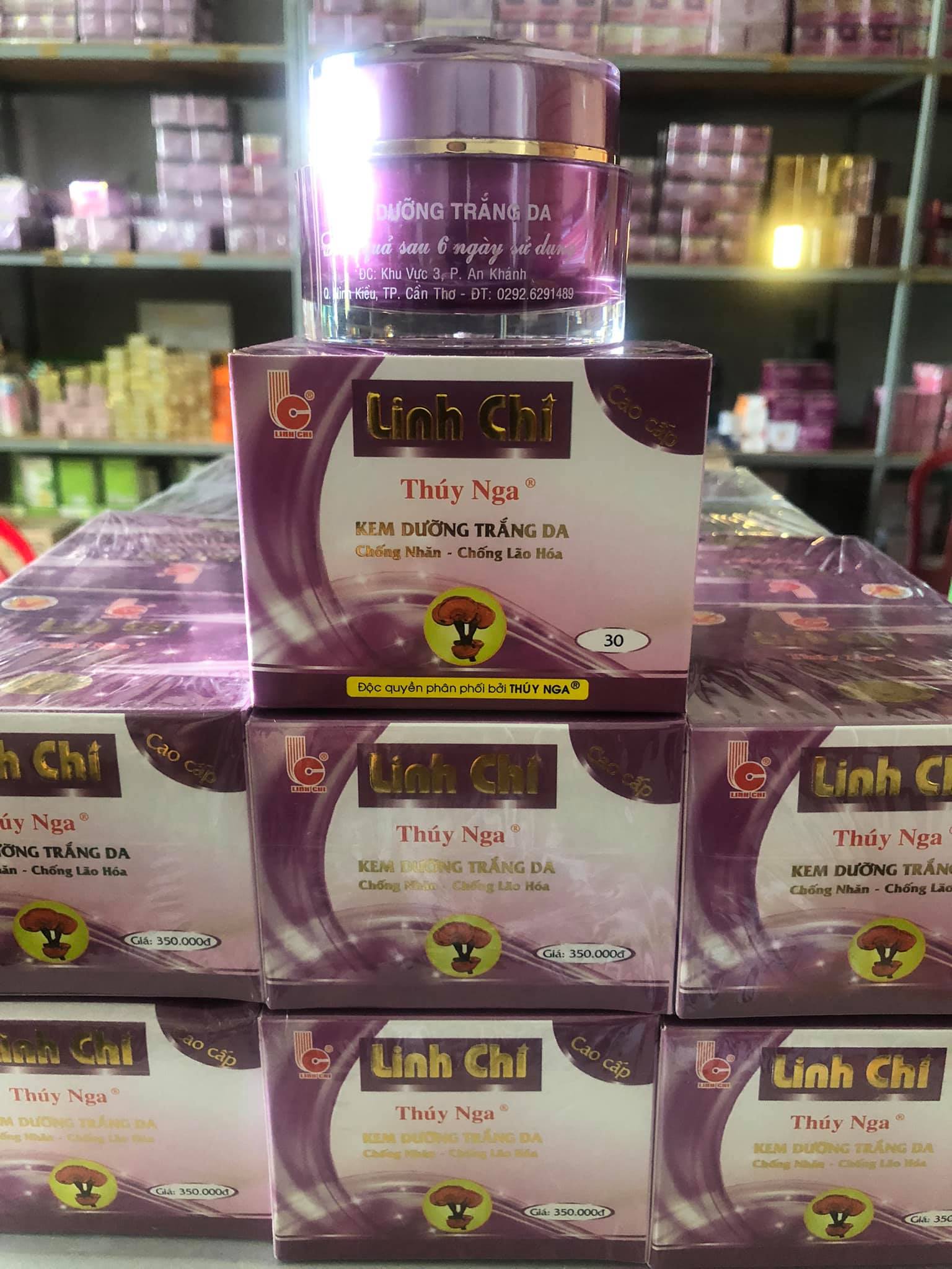 Kem Linh Chi New One dưỡng trắng da