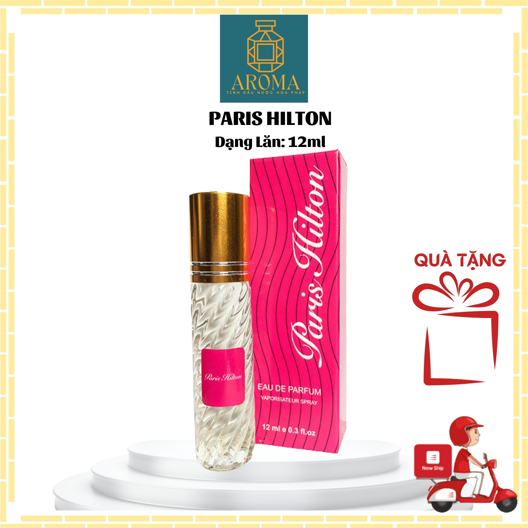 Tinh Dầu Nước Hoa Pháp Hparfum PARIS HILTON
