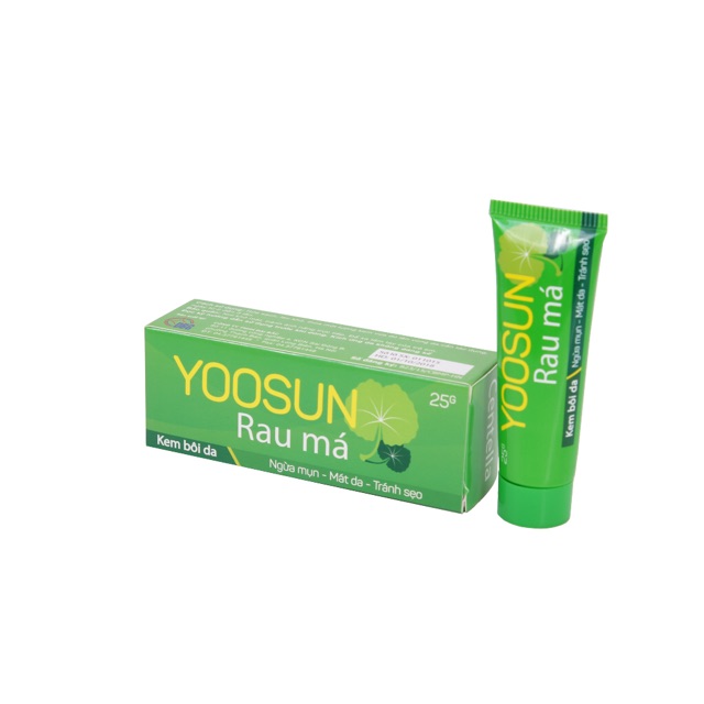 Yosun rau má. Trị mụn sáng da