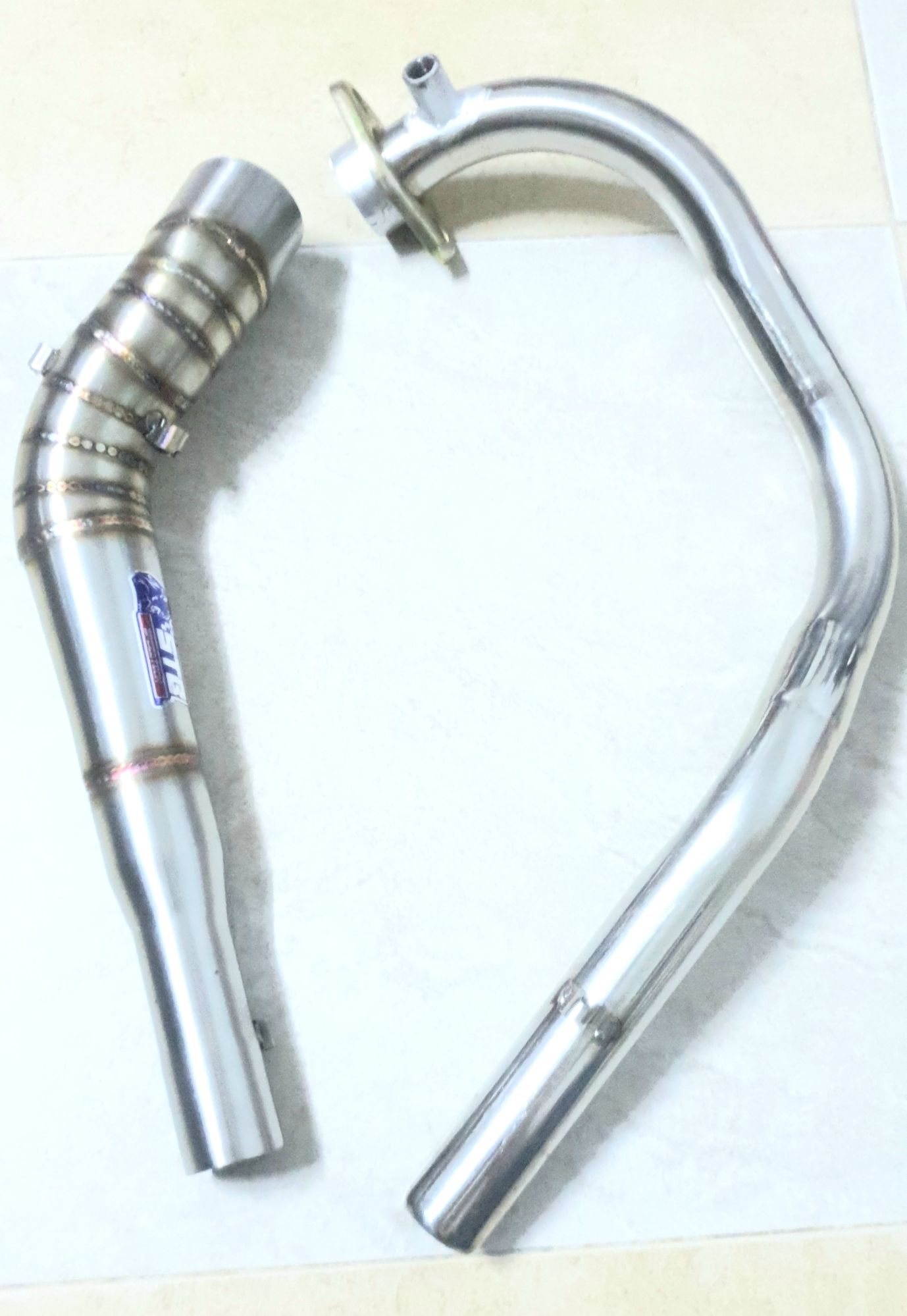 CỔ RAIDER FI SATRIA GSX 150 cổ 2 khúc gắn pô độ.