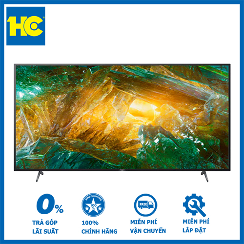 [Trả góp 0%]Android Tivi Sony 4K 55 inch KD-55X8050H