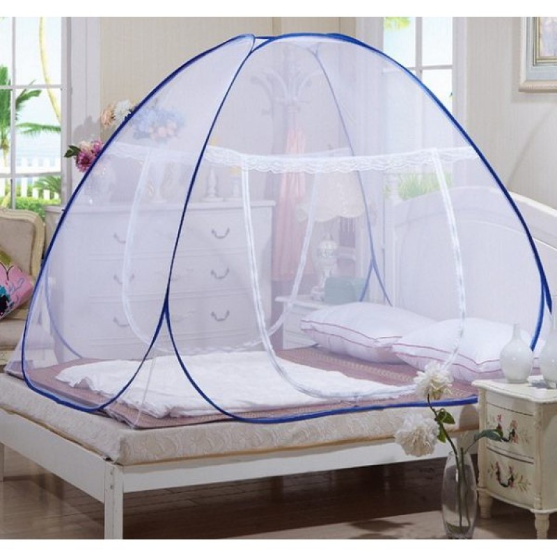 MÀN CHỤP TỰ BUNG GIA ĐÌNH 1M8X2M ĐẸP, TIỆN DỤNG, PHÒNG CHỐNG MUỖI HIỆU QUẢ, AN TOÀN, LÀM ĐẸP KHÔNG GIAN PHÒNG NGỦ