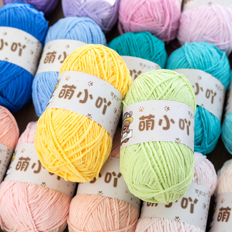 Len nhung baby 3mm cuộn 50g
