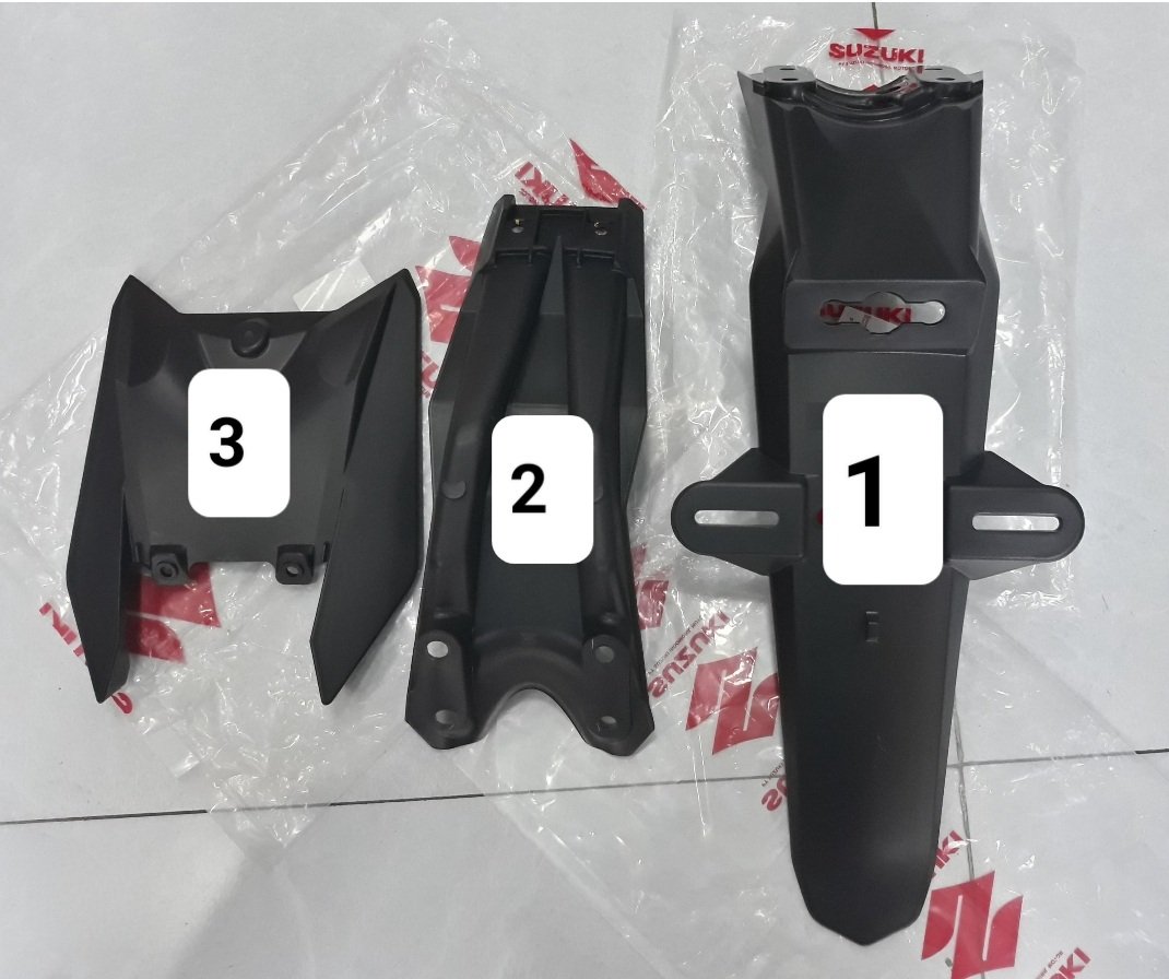 Dè chắn bùn bánh xe satria raider fi 150