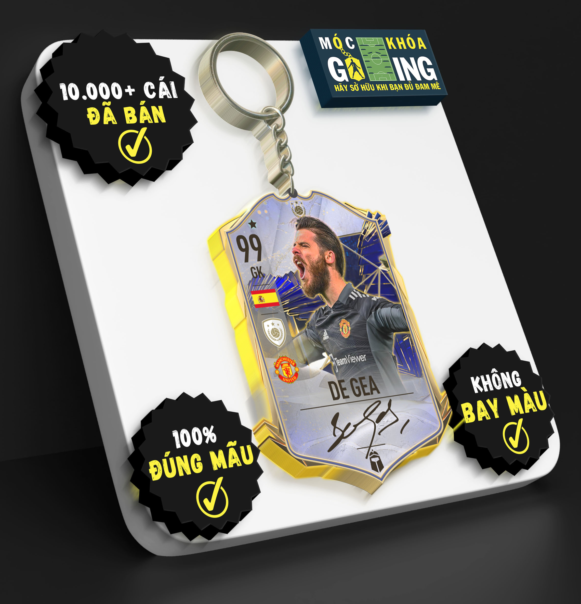 David de Gea keychain-gaming keychain