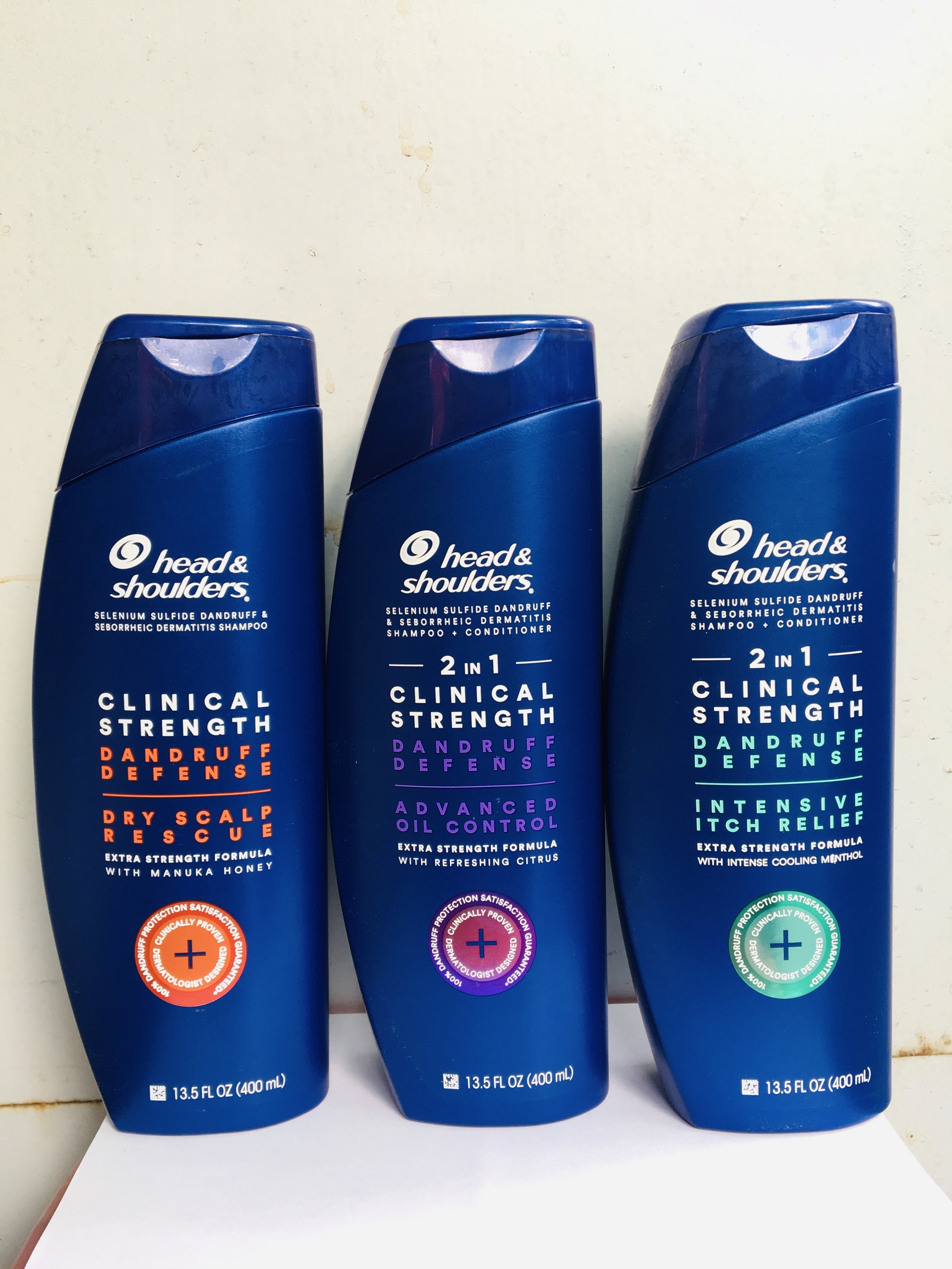 Dầu gội Head & Shoulders Clinical Strength 400ml - Mỹ